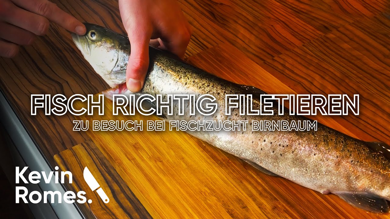 Fisch richtig filetieren & zu Besuch bei Fischzucht Birnbaum - Kevin kocht allein zu Haus