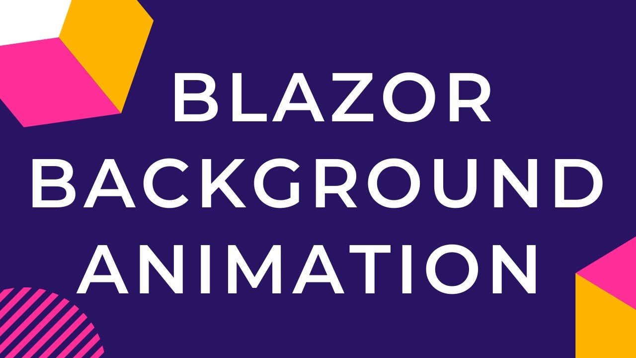 Blazor Background Animation
