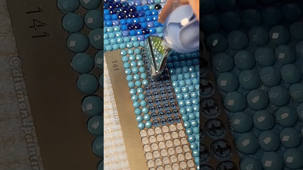 ✨Ultimate ASMR💎Diamond Painting🤩 #asmr #diamondpainting #satisfying #diy #shorts #giftideas #relax