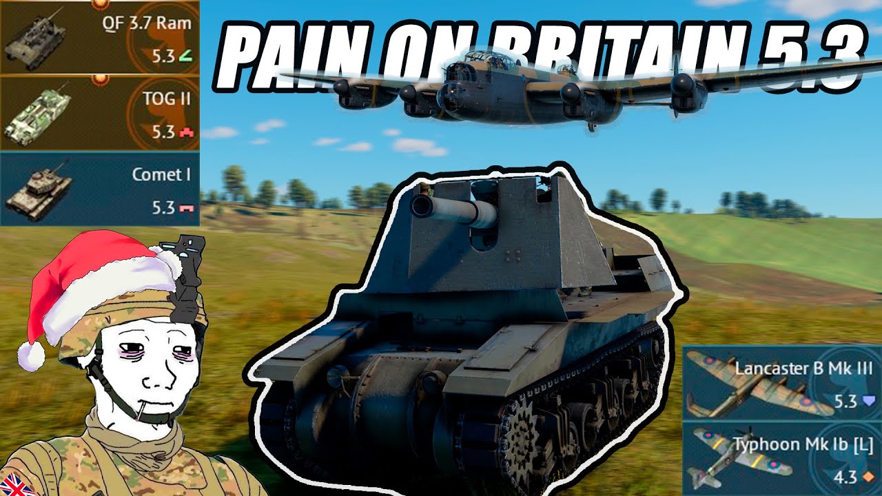 EXPERIENCE on BRITISH 5.3 WAS PAINFUL | War Thunder