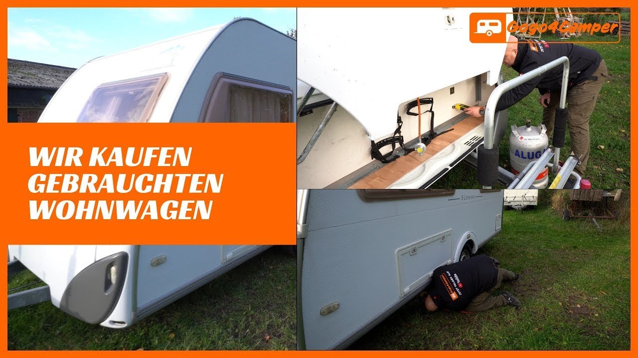 Gebrauchten Wohnwagen kaufen - worauf muss man achten? |Kaufberatung & Feuchtigkeitsschaden erkennen