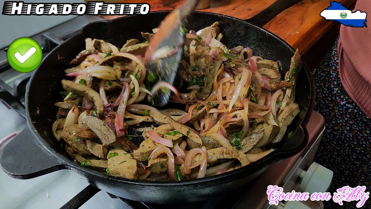 Como hacer un Rico y Delicioso HIGADO FRITO (Facil y Rapido)