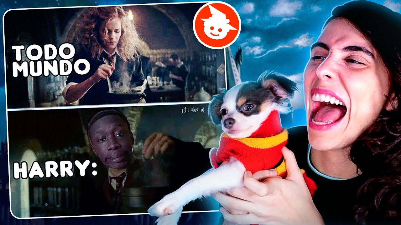 MEMES INCRÍVEIS PARA TROUXAS? - Subreddit de Harry Potter! ft. Banana