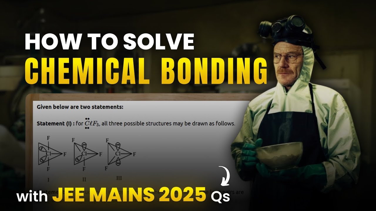 CHEMICAL BONDING : JEE Mains PYQs | JEE 2026