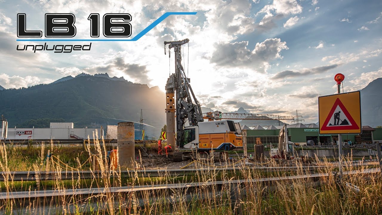 Liebherr &ndash; LB 16 unplugged &ndash; First battery-powered Drilling Rig on Site