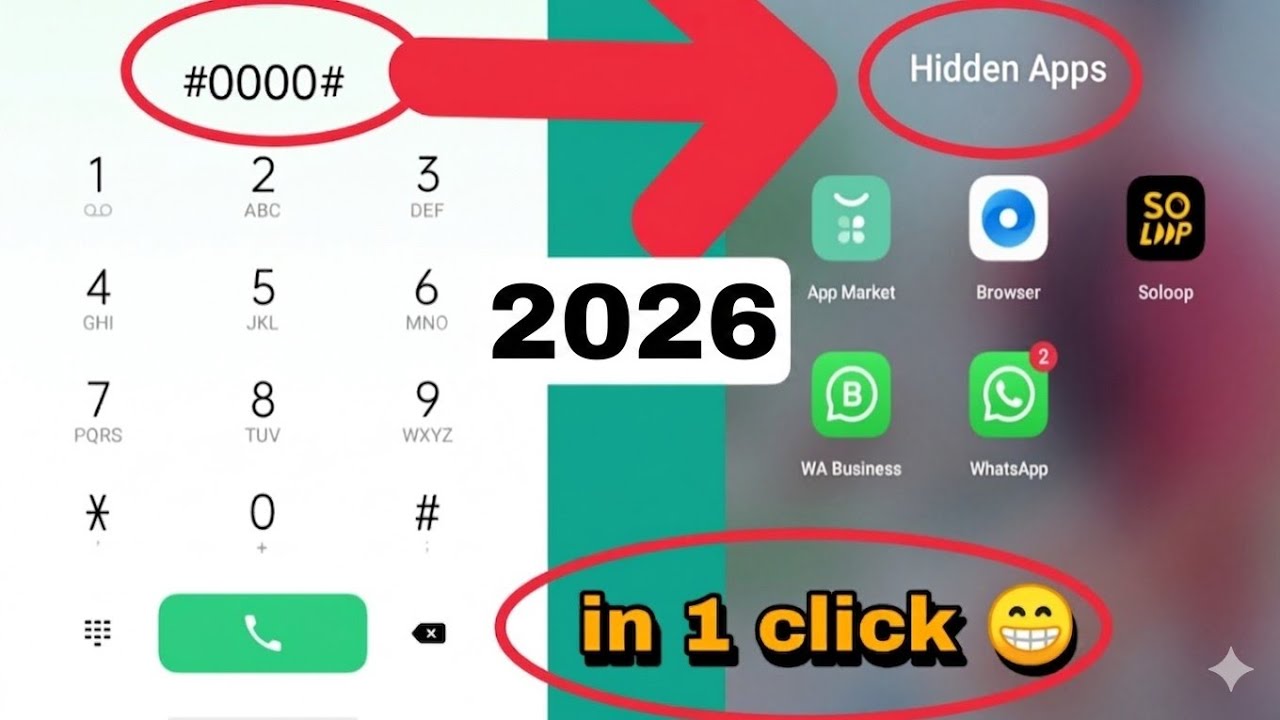 How to hide app in dialer | in Oppo, Realme, Samsung, Vivo & Redmi  | how to hide apps in realme 12