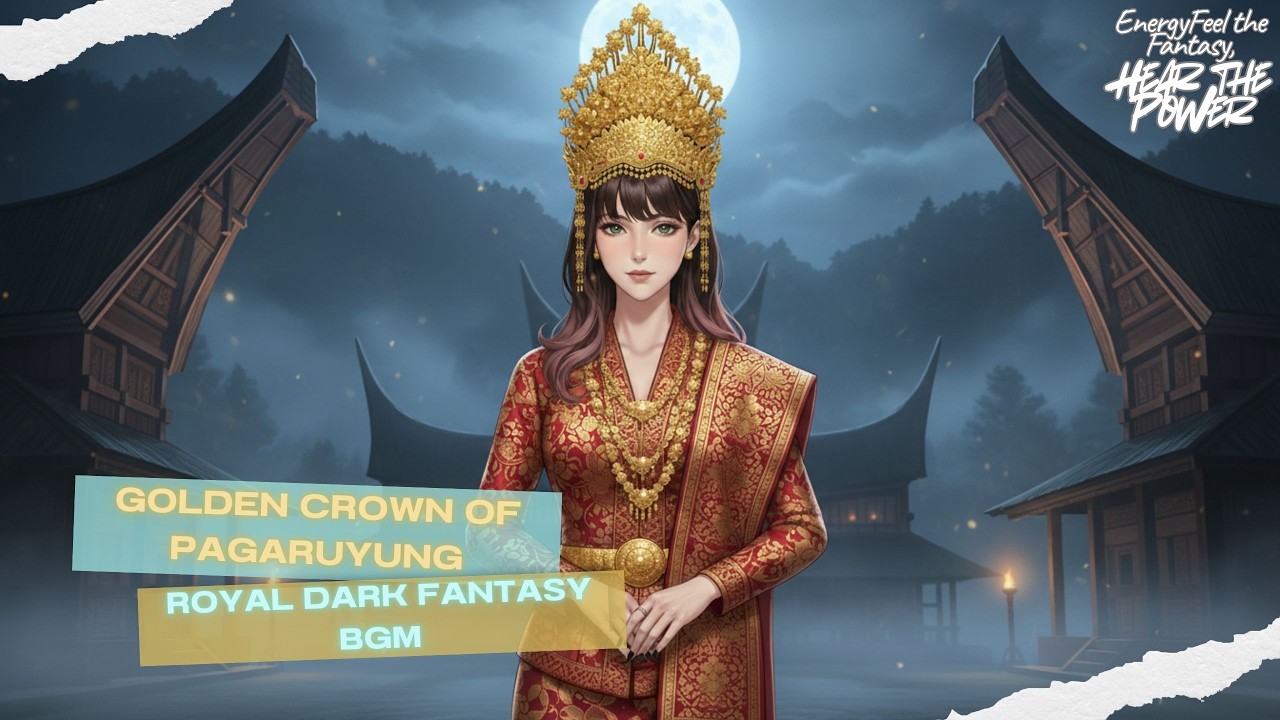 Golden Crown of Pagaruyung | Royal Dark Fantasy BGM – Lady Noctra