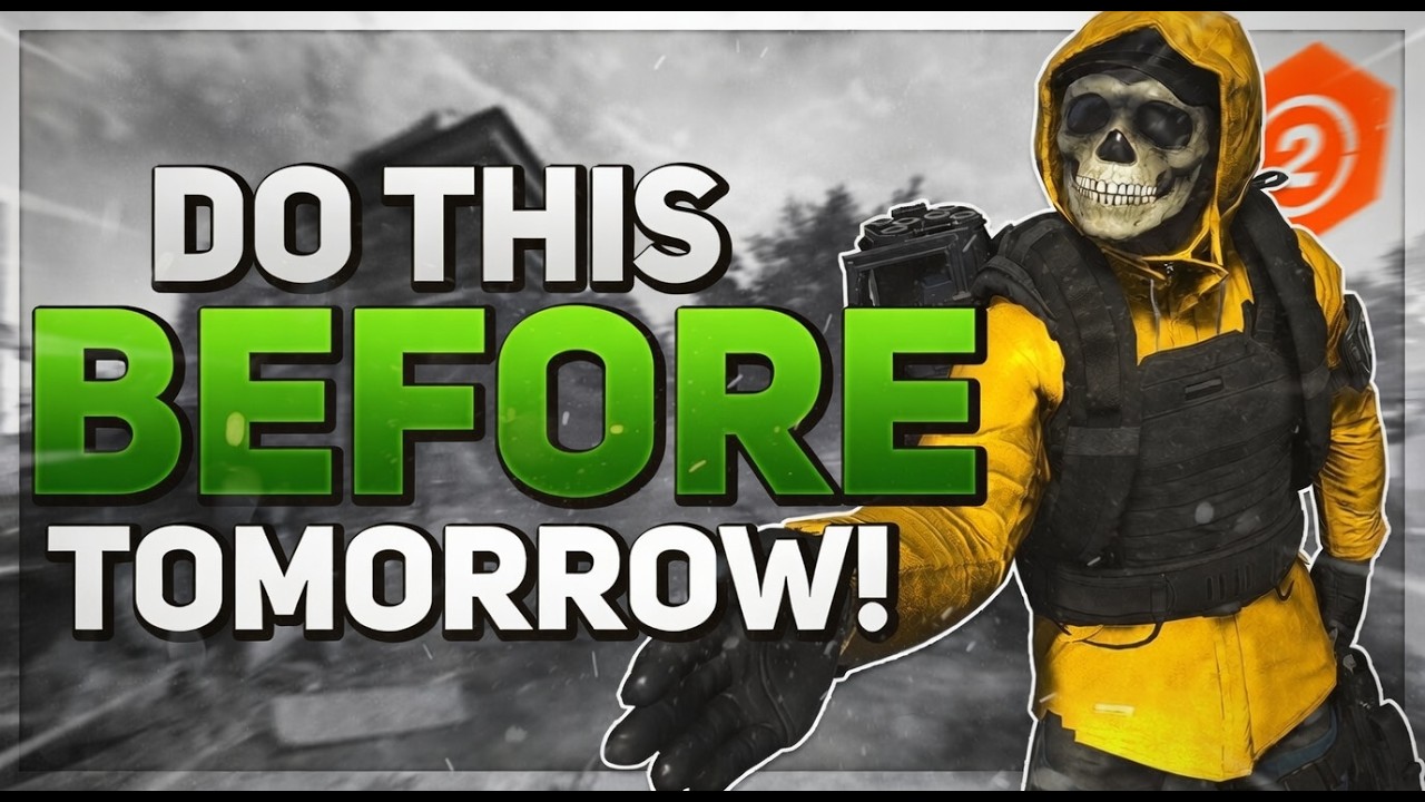 *DO THESE THINGS BEFORE TOMORROW* The Division 2: New Brooklyn Event, PTS, & Global Event Rewards...