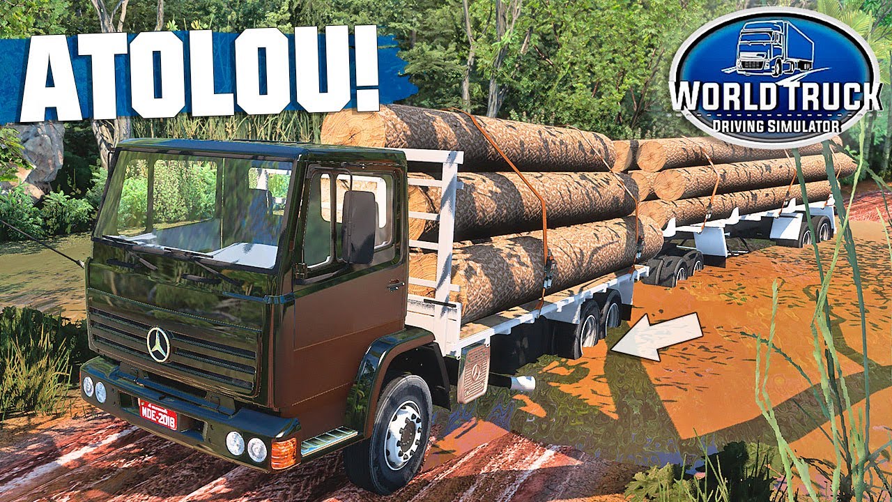 ATUALIZAÇAO WORLD TRUCK DRIVING SIMULATOR GAMEPLAY ATOLEIROS, BALSA E TRANSAMAZÔNICA