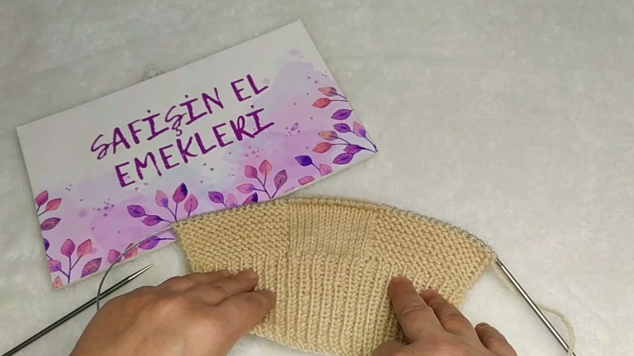 hırka kazak  kol başlama ve kol  kesimleri yapılışı