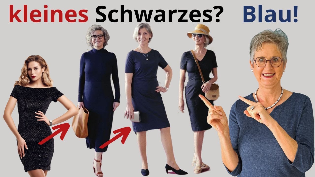 Allesk&ouml;nner und Kombinationswunder: blaues Kleid