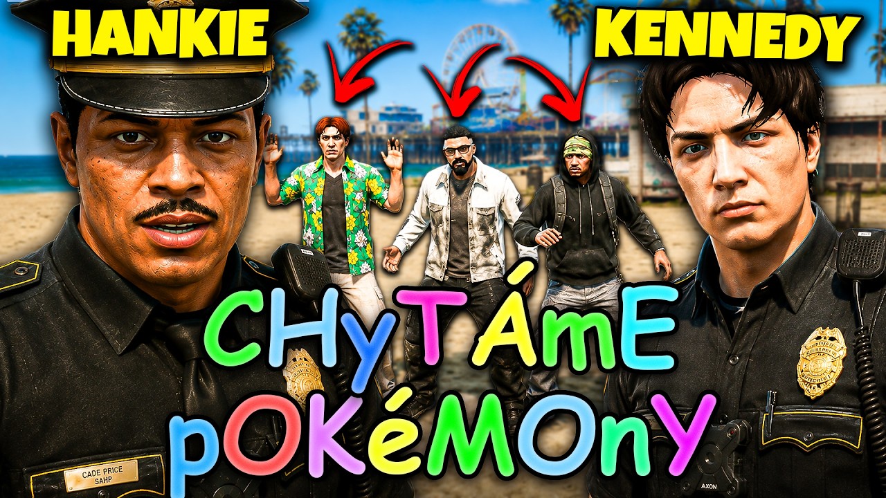 &Scaron;&iacute;LEn&Aacute; kOMeDIE nA pATRoLE s KEnNeDYm - cHyT&Aacute;mE pOK&Eacute;mOnY :----d | GTA 5 RP | GenK