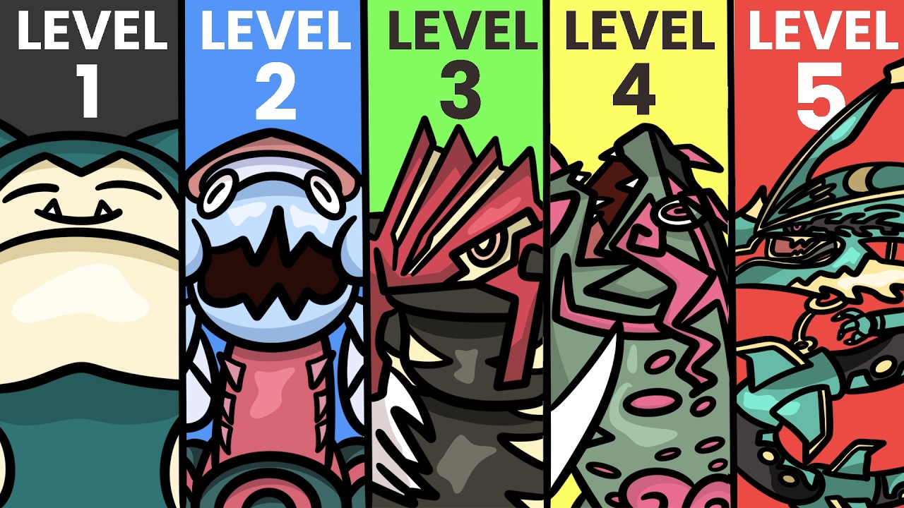 5 Levels of Broken Pokemon.