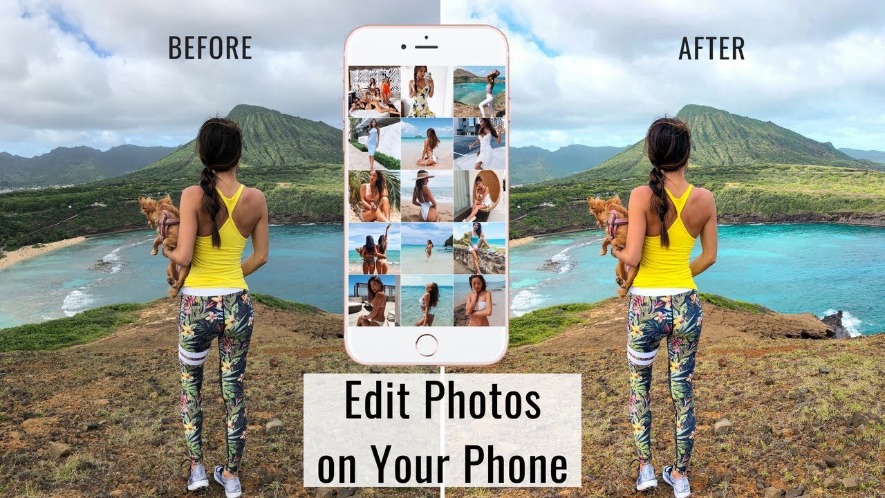 HOW TO EDIT INSTAGRAM PHOTOS ON YOUR PHONE! FAST & EASY | 2018