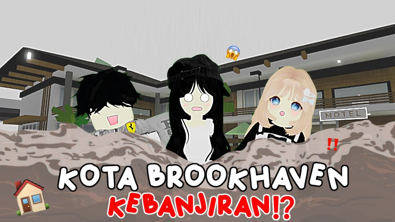 🌊KAMI HARUS MENGUNGSI KARENA BANJIR⁉️ | Roblox Indonesia