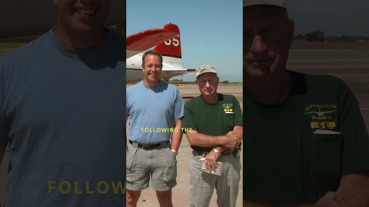 The footsteps of legends #wildfire #aviation #pilot