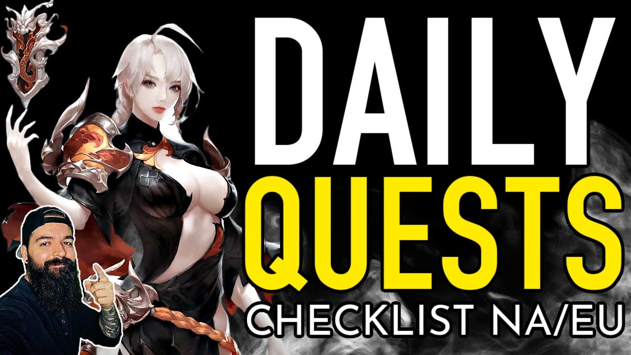 DAILY & WEEKLY CHECKLIST | LOST ARK NA/EU LAUNCH TIER 1 -  CHAOS, VOID DUNGEONS, RAPPORT, GOLD