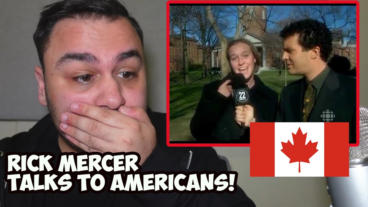 British Reaction To Rick Mercer Talking to Americans Part 1