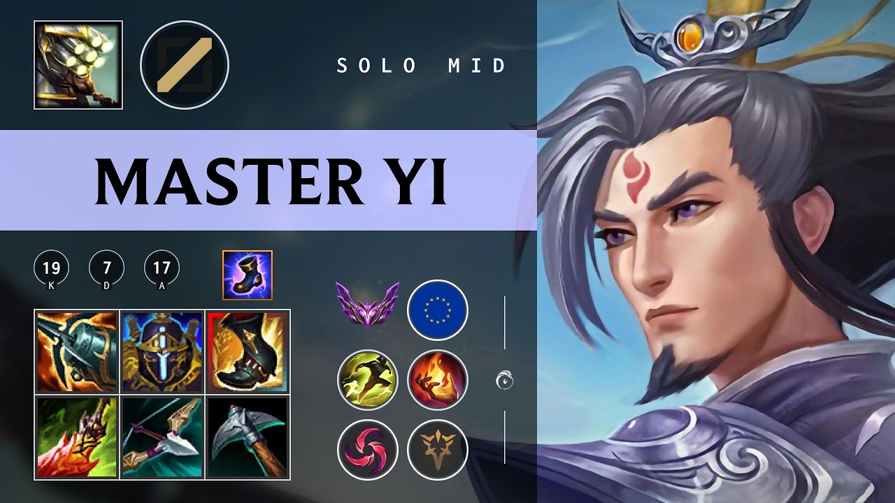 Master Yi Mid vs Fizz - EUW Master Patch 26.04