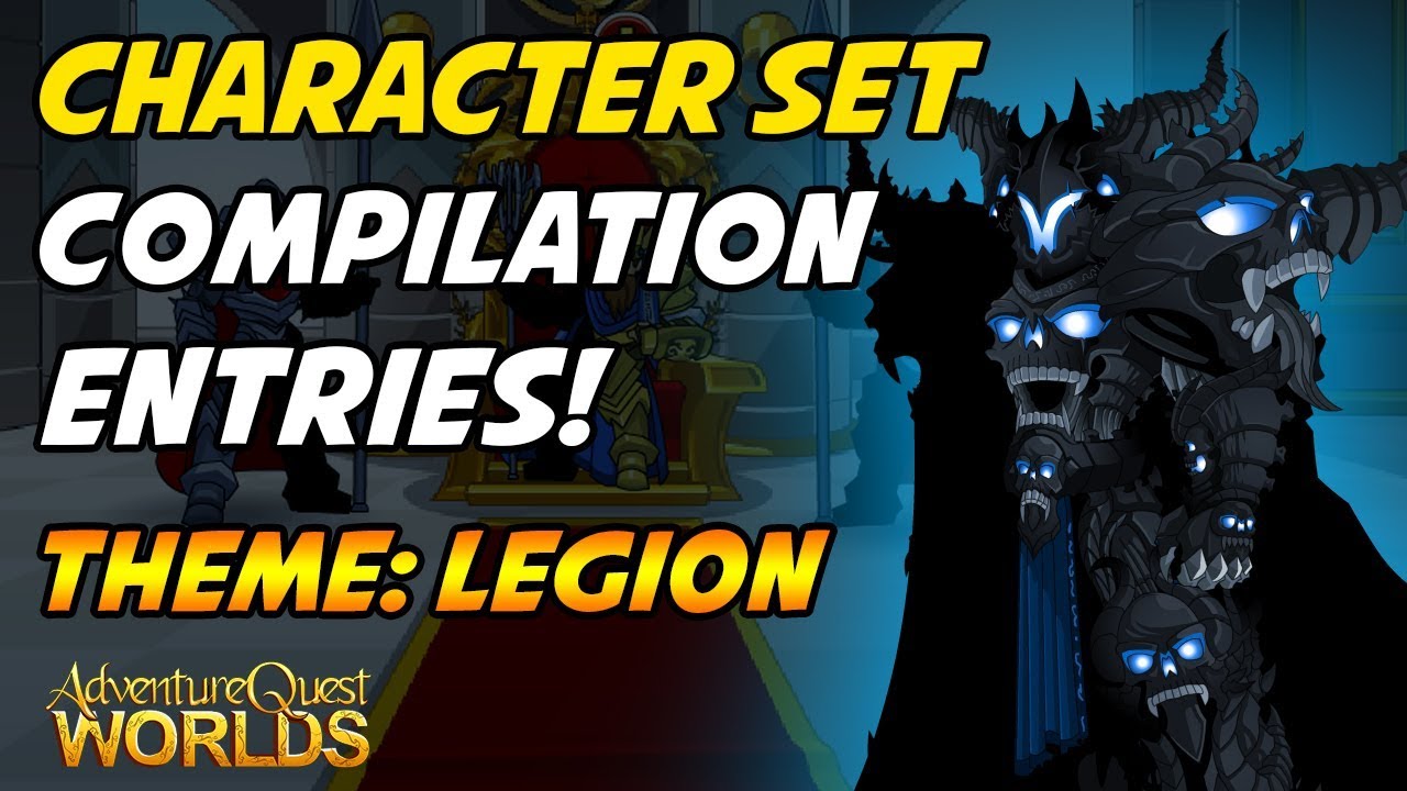 AQW LEGION CHARACTER SET COMPILATION ENTRIES!