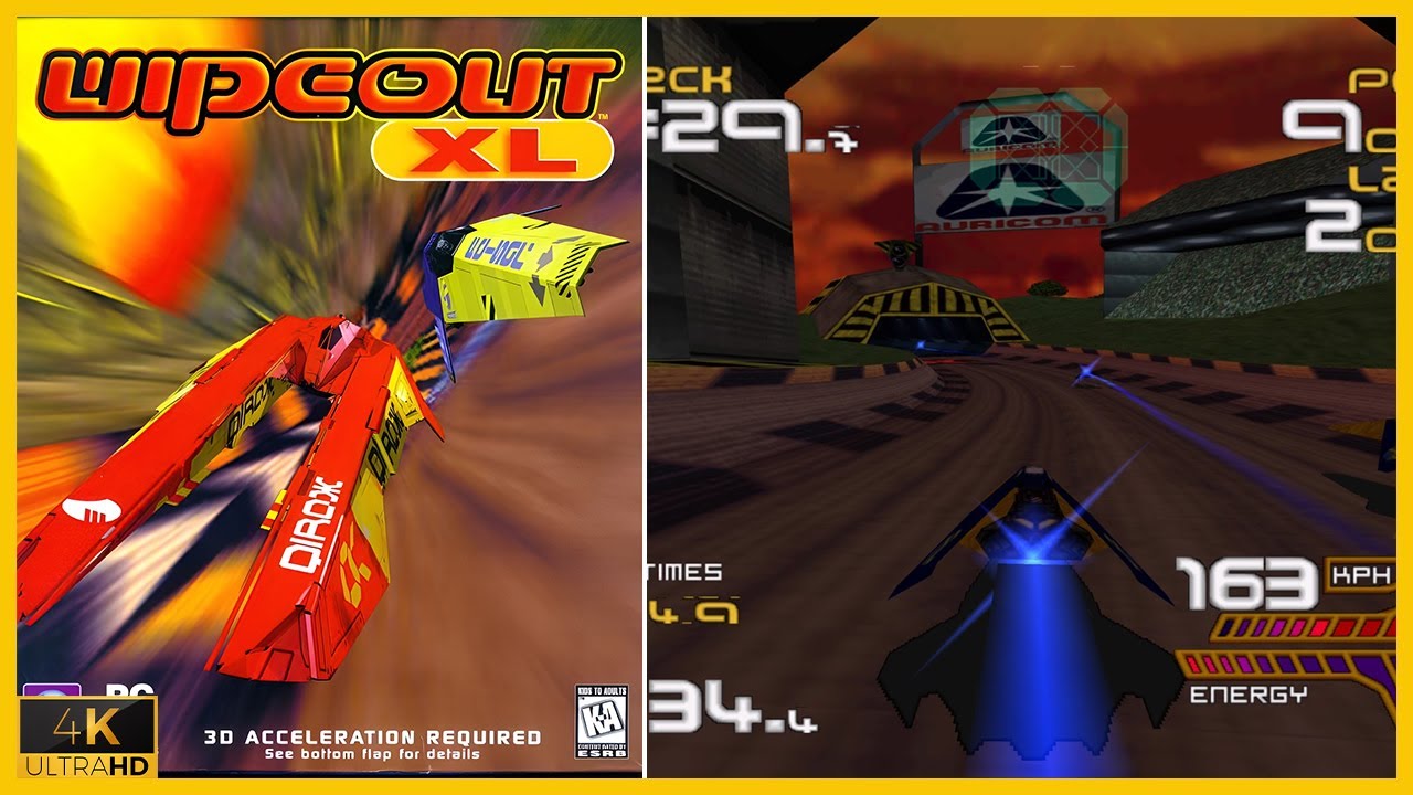 PC First Look [174] | Wipeout XL / Wipeout 2097 (1997) | 4K 2160p | Win 10/11