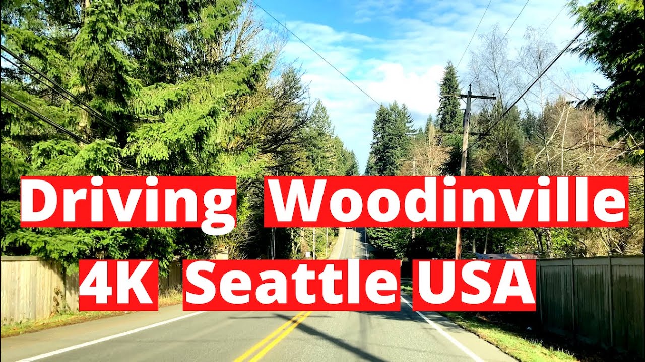 [4K] Driving Woodinville - Washington USA