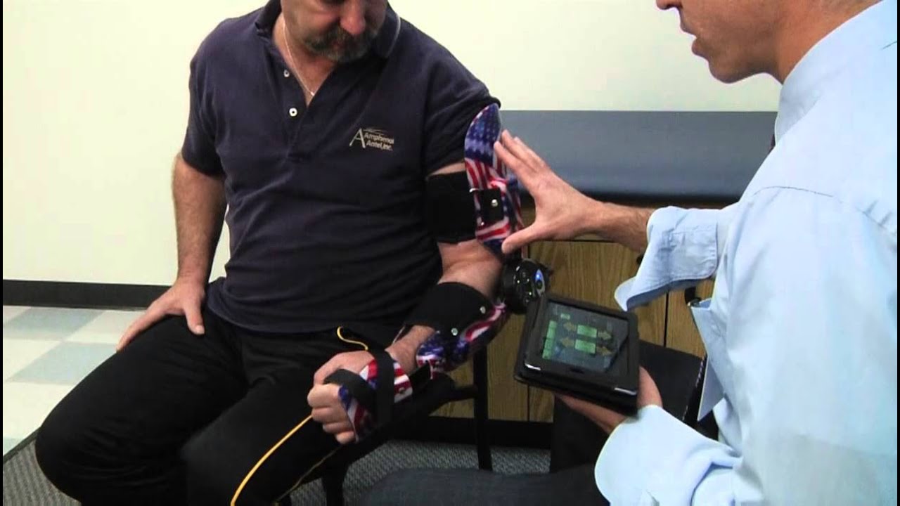 Eric Shoemaker and Robert Stouffer Demonostrate the MyoPro