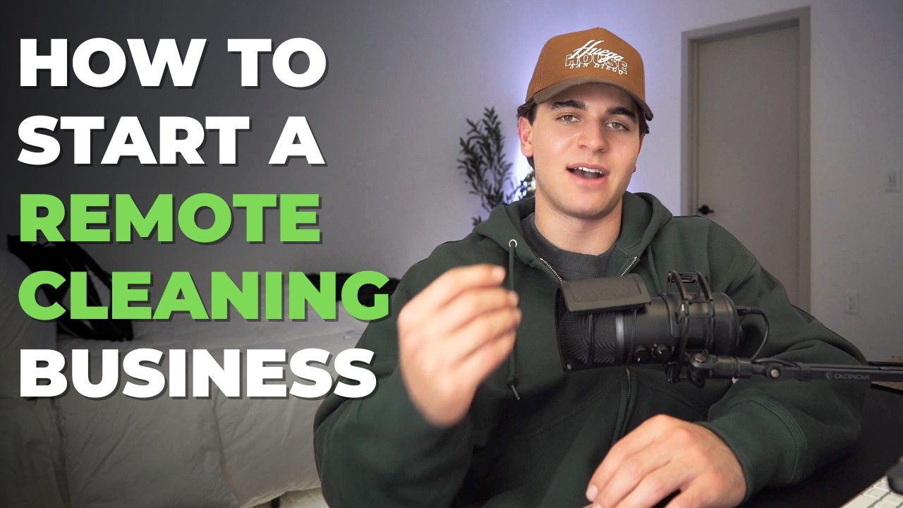 How to Start a Remote Cleaning Business Step by Step (No Experience Needed)