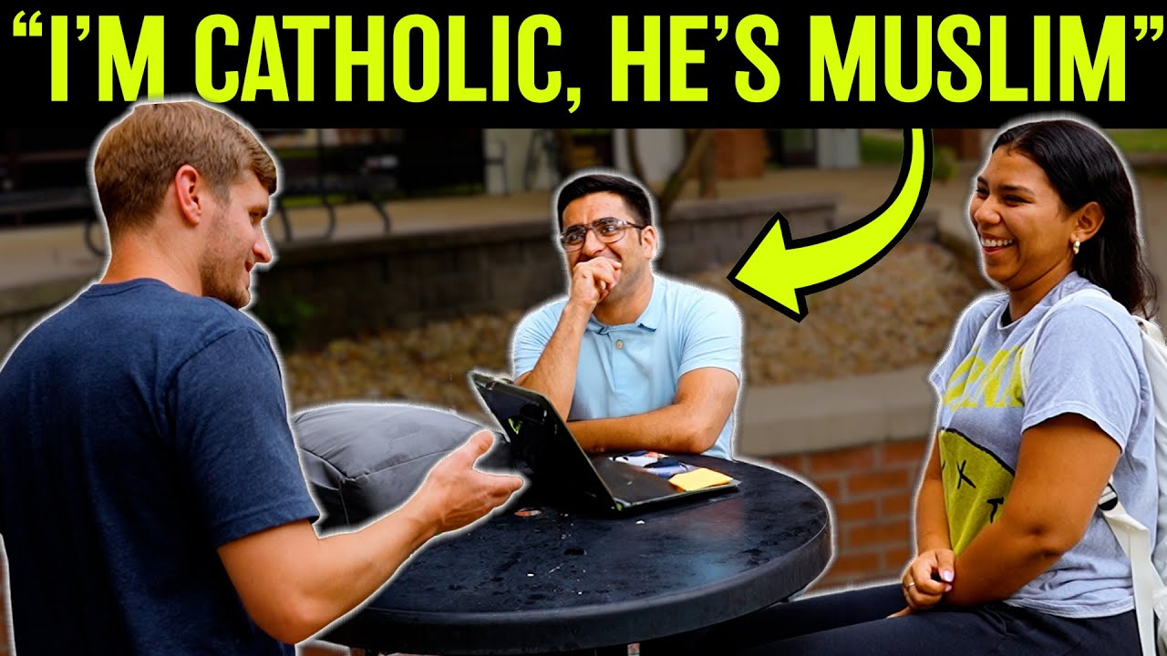 Street Preacher REVEALS Jesus to Muslim & Catholic