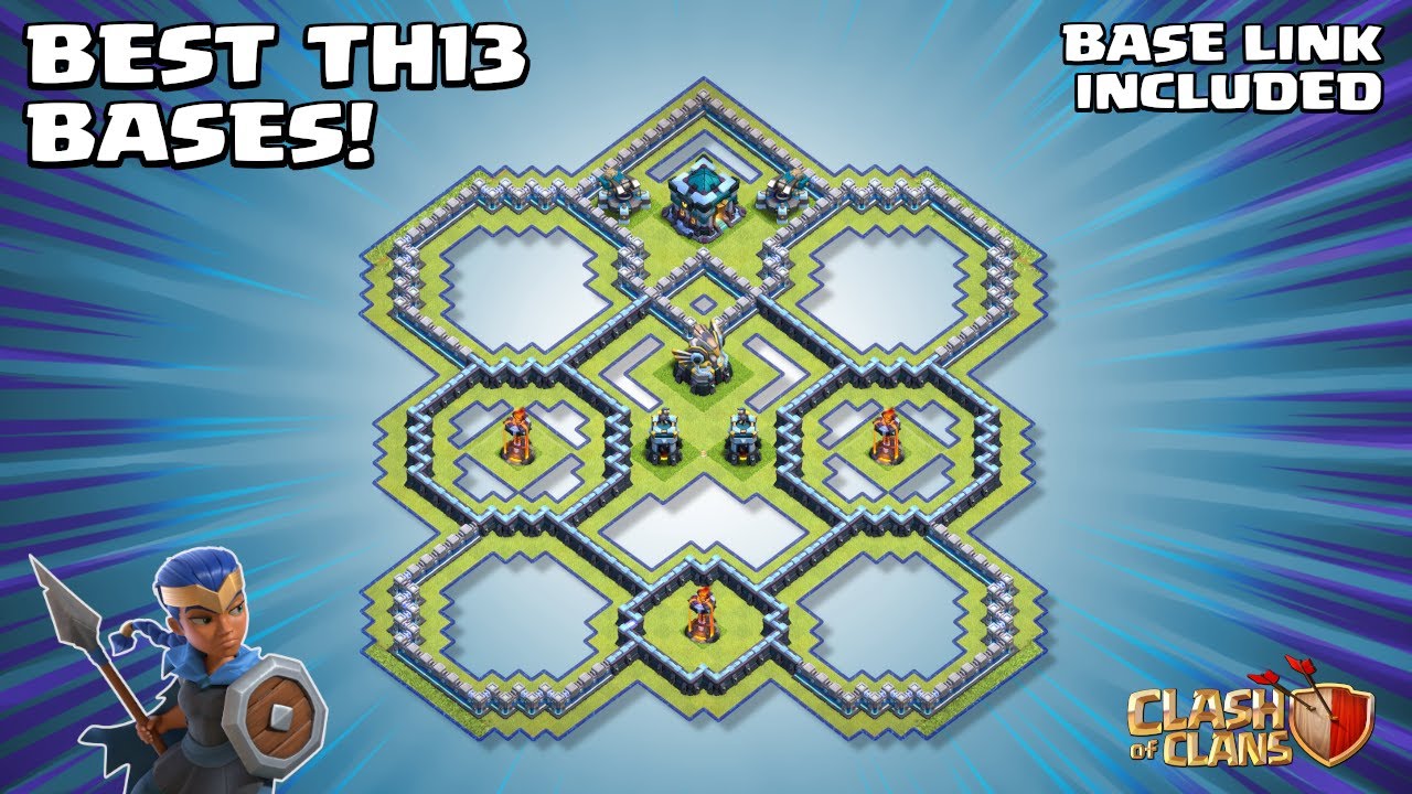 *TOP SECRET* NEW Town Hall 13 (TH13) Base - With TH13 BASE LINK - Clash of Clans - #155
