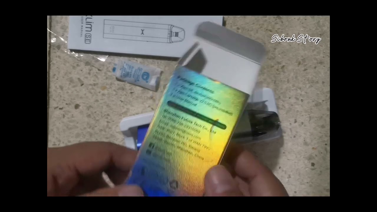 unboxing OXVA XLIM SE pods yang bisa pakai liquids freebase..!!! mantaaaaapppp