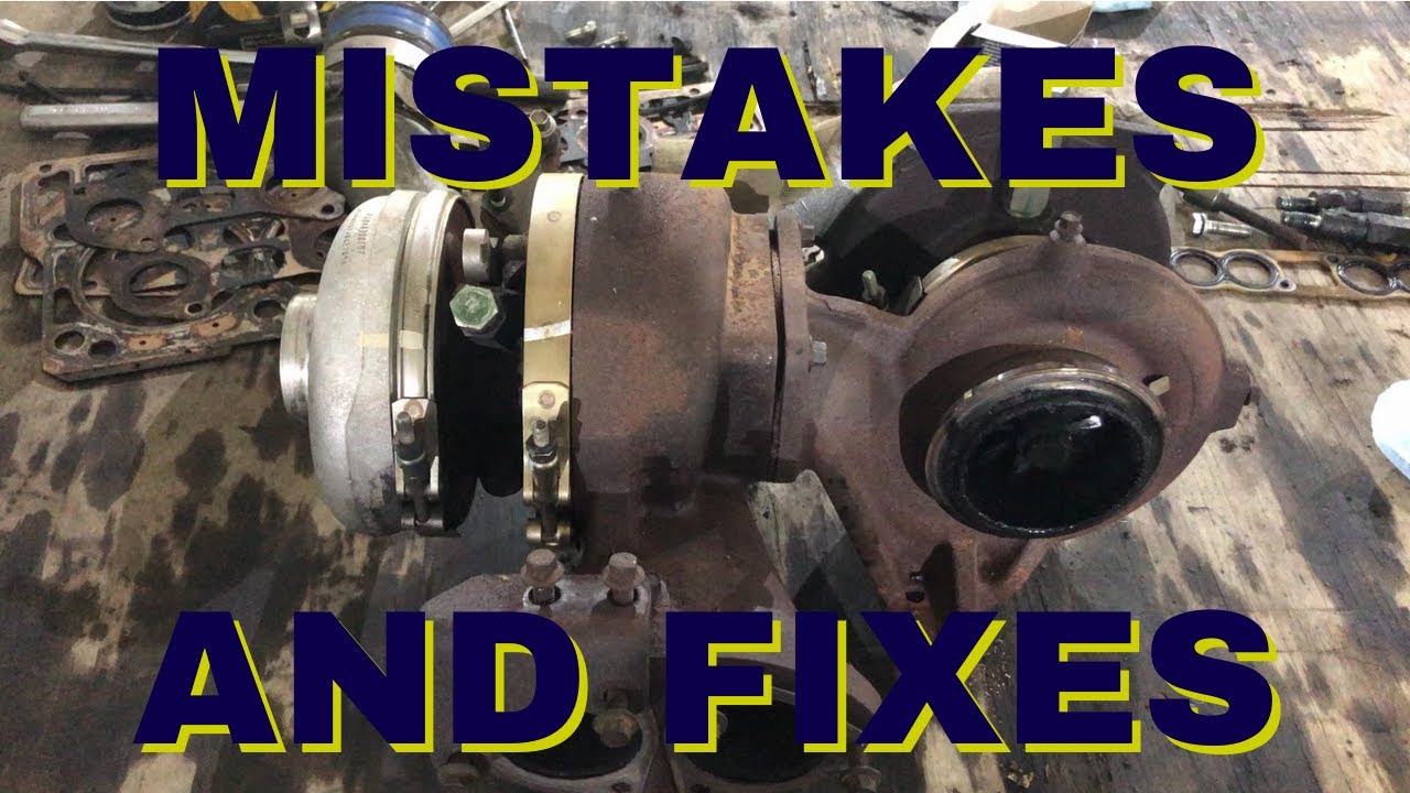 How NOT to Rebuild Powerstroke 6.4 Turbos