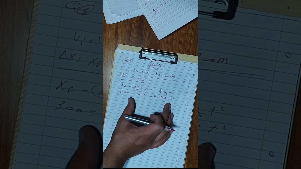 شرح بروبلم 3 - ميكانيك هندسي - داينمك الحركة على خط مستقيم | الطالب محمد مصطفى 