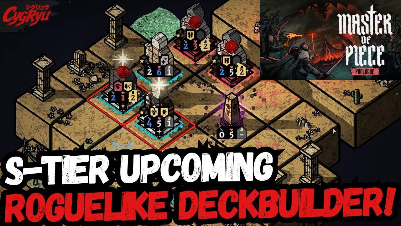 S-Tier Upcoming Roguelike Deckbuilder! | Master of Piece Prologue | Demo Playthrough (1st Ordeal)