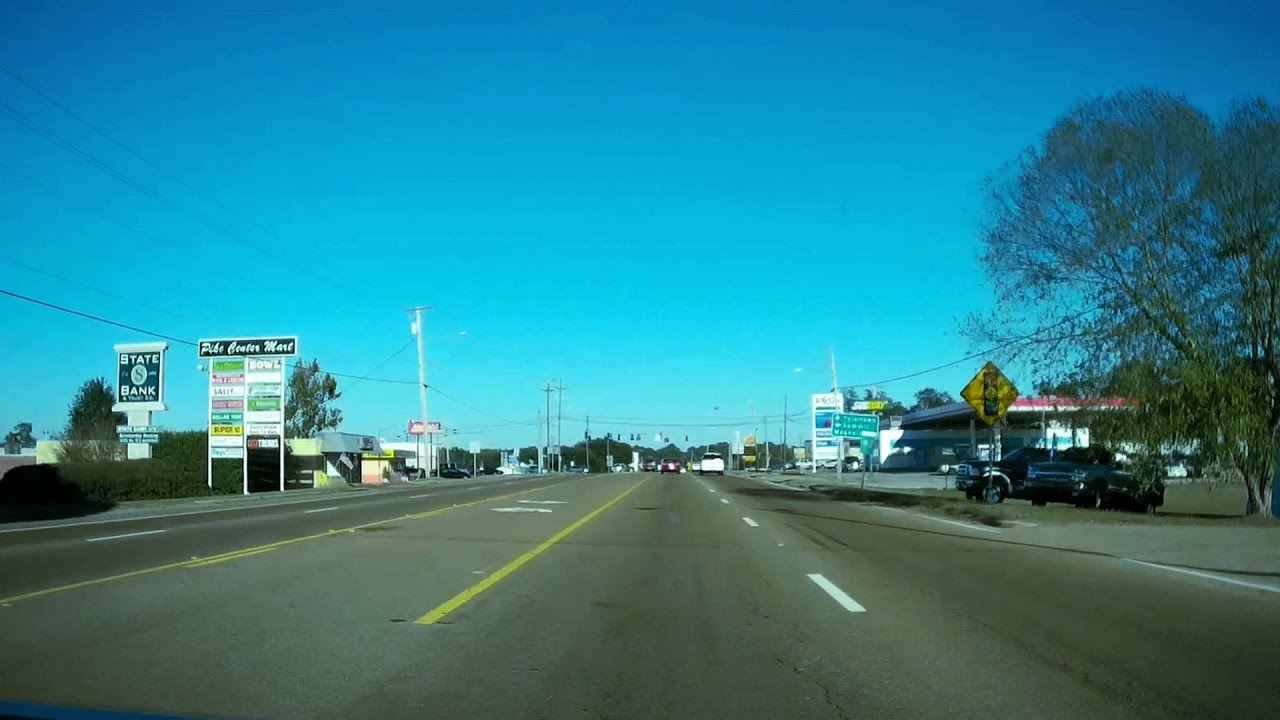 Road Trip #072 - US-98 East - Summit to Tylertown, Mississippi