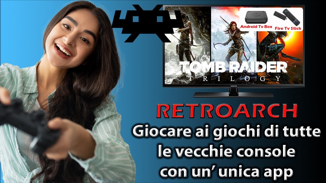 Tutti i giochi delle vecchie console su Fire Tv Stick e Android Tv Box (emulatore Retroarch)