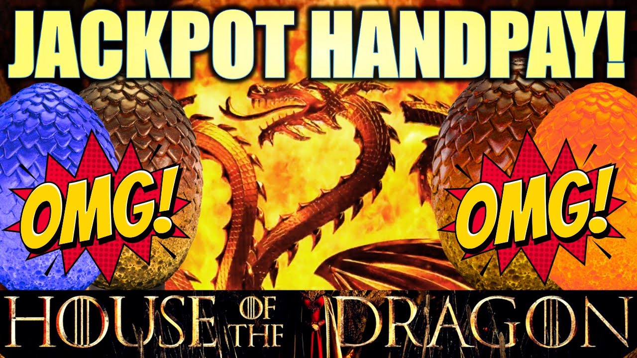 ★JACKPOT HANDPAY!★ $1000 START ON NEW HOUSE OF THE DRAGON Slot Machine (Aristocrat)
