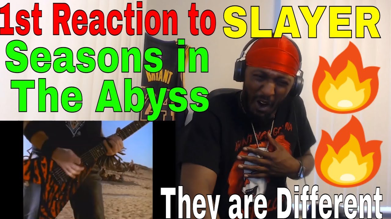 First Reaction to Slayer - Seasons In The Abyss (Official Video)