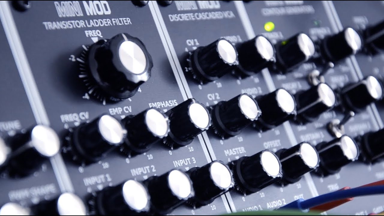Minimod-VCO/Transistor Ladder Filter/Contour Genereators-the amazing sound Minimoog in eurorack