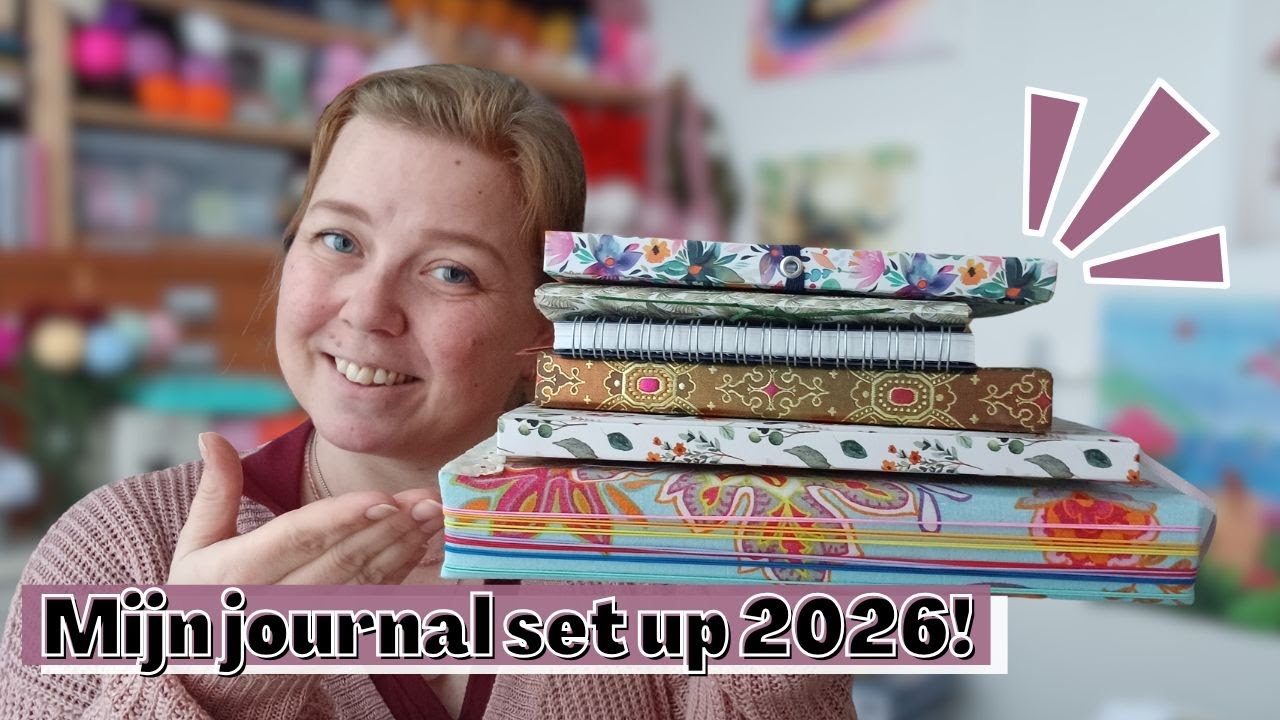 Welke journals ik ga gebruiken dit jaar! | Mijn journal set up 2026