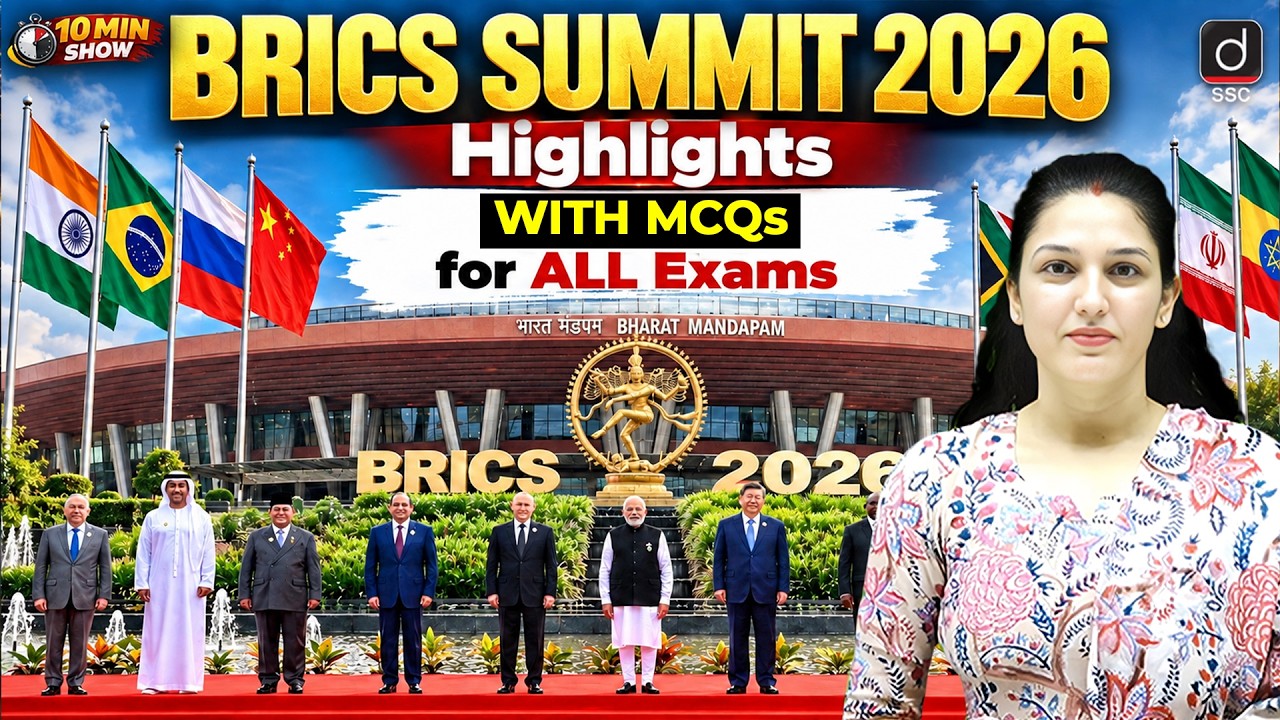 BRICS Summit 2026 | BRICS Summit 2026 Current Affairs | BRICS 2026 | 10 Min Show by Namu Mam