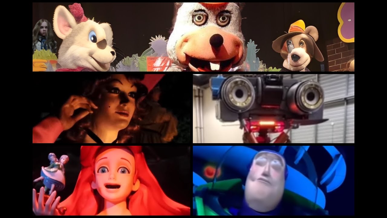Animatronics Family (Join Us For A Bite) - compilation music vid