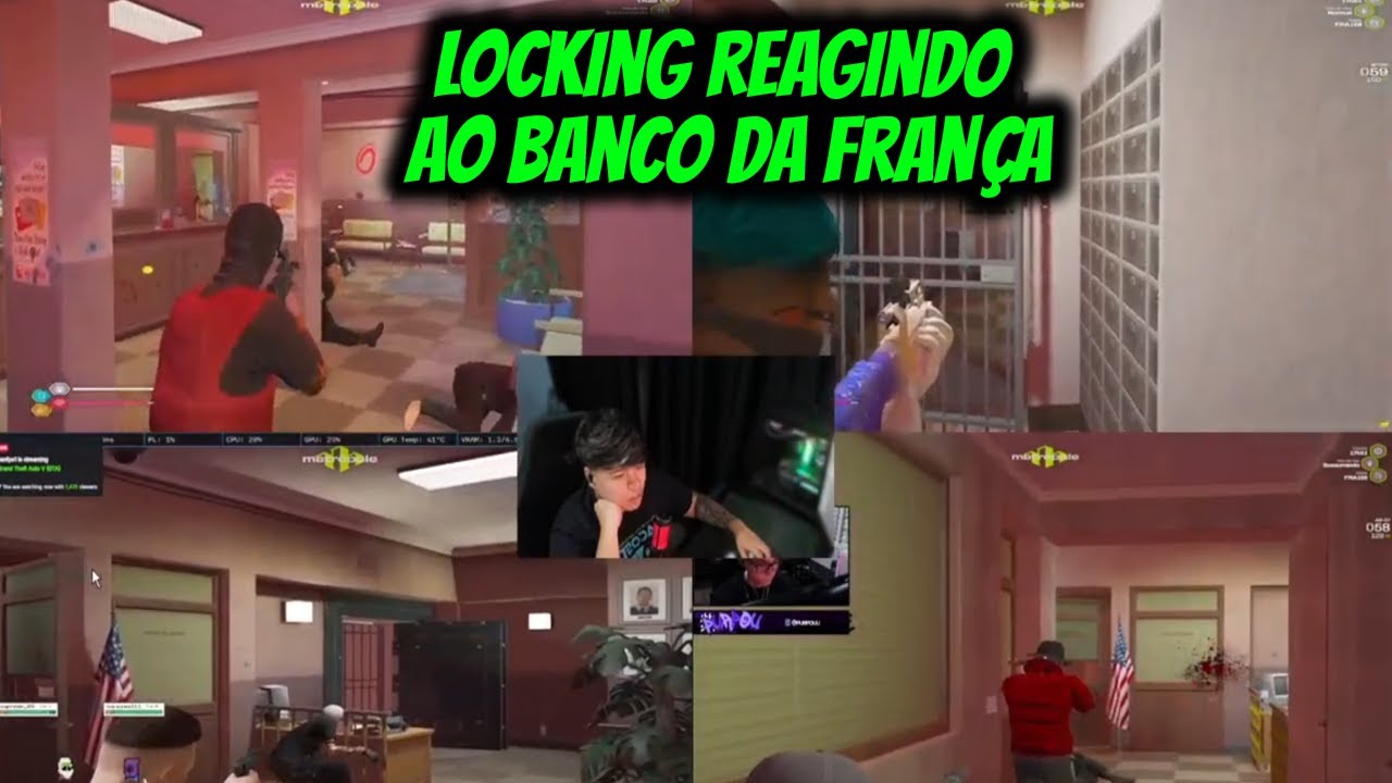 LOCKING REAGINDO AO BACNO DA FRANÇA