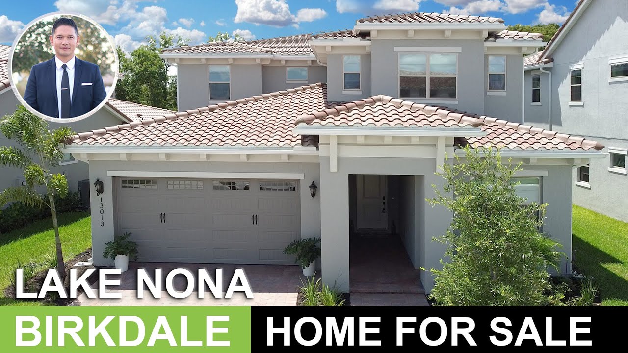 Home for Sale | Lake Nona Orlando Floor Plan | Jones Homes Birkdale Plan | Eagle Creek Lake Nona