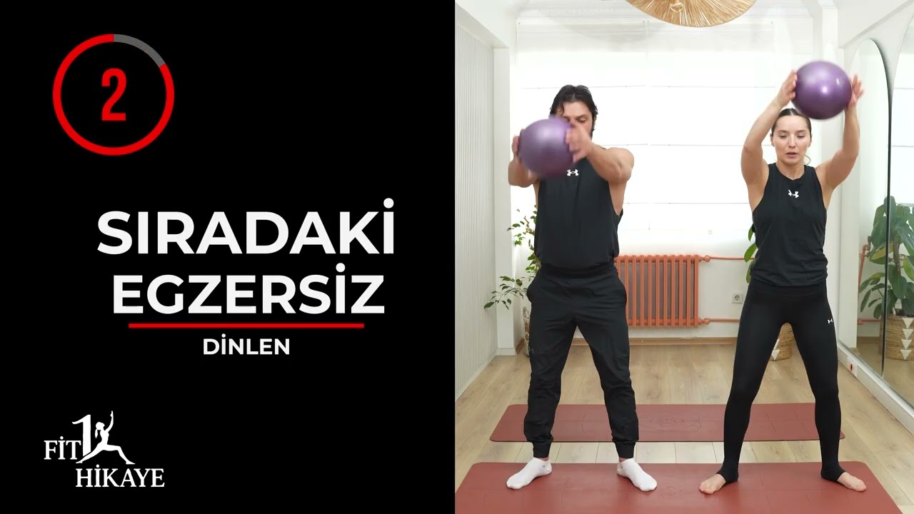 Pilates Topuyla Üst ve Alt Beden Güçlendirme | Full Body Pilates Serisi