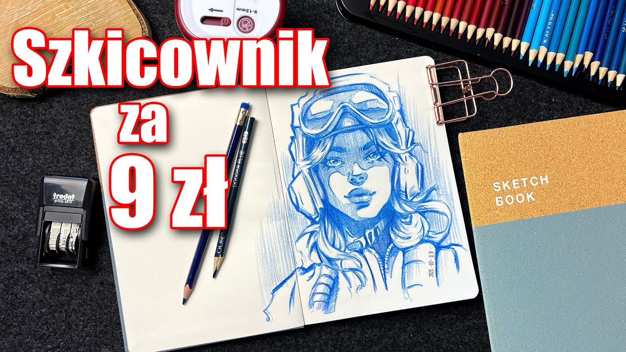 SZKICOWNIK Z ACTION za 9 zeta!!! - TEST / RECENZJA