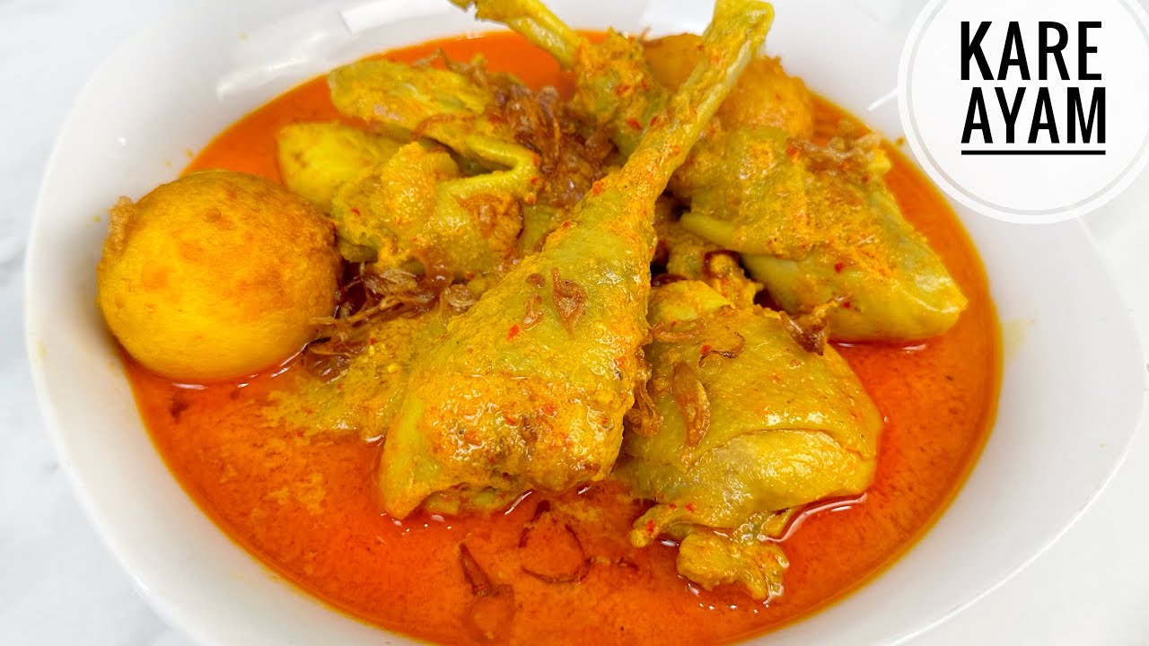 RESEP KARE AYAM KHAS JAWA TIMUR |  KARE AYAM KAMPUNG ACARA MUNGGAHAN