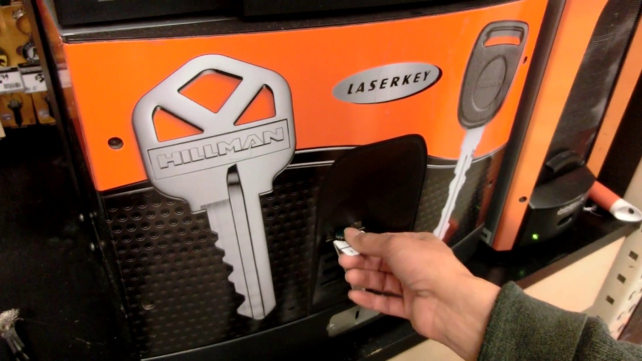 DIY Key duplication machine at Home Depot