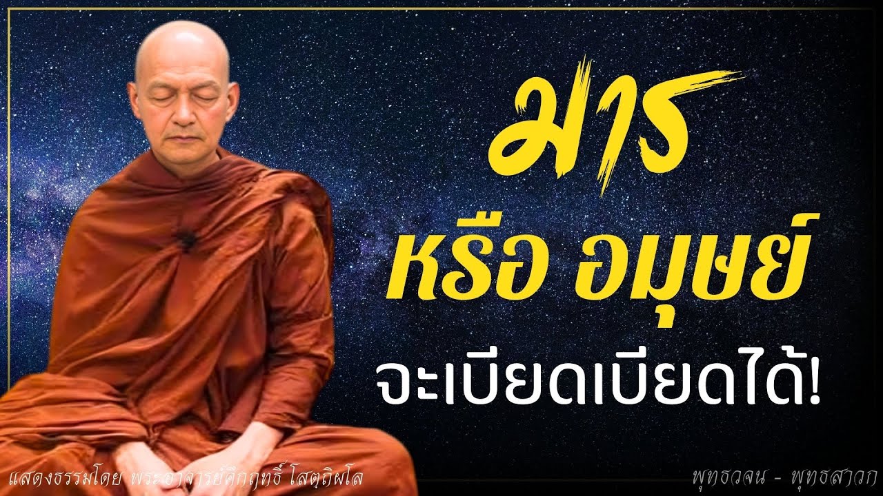 มาร หรือ อมุษย์ จะเบียดเบียดได้! #ธรรมะ #พุทธวจน