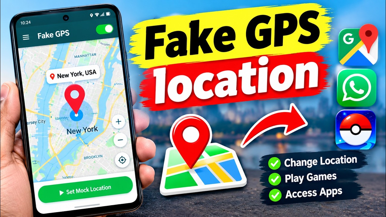Как подменить GPS-локацию на Android